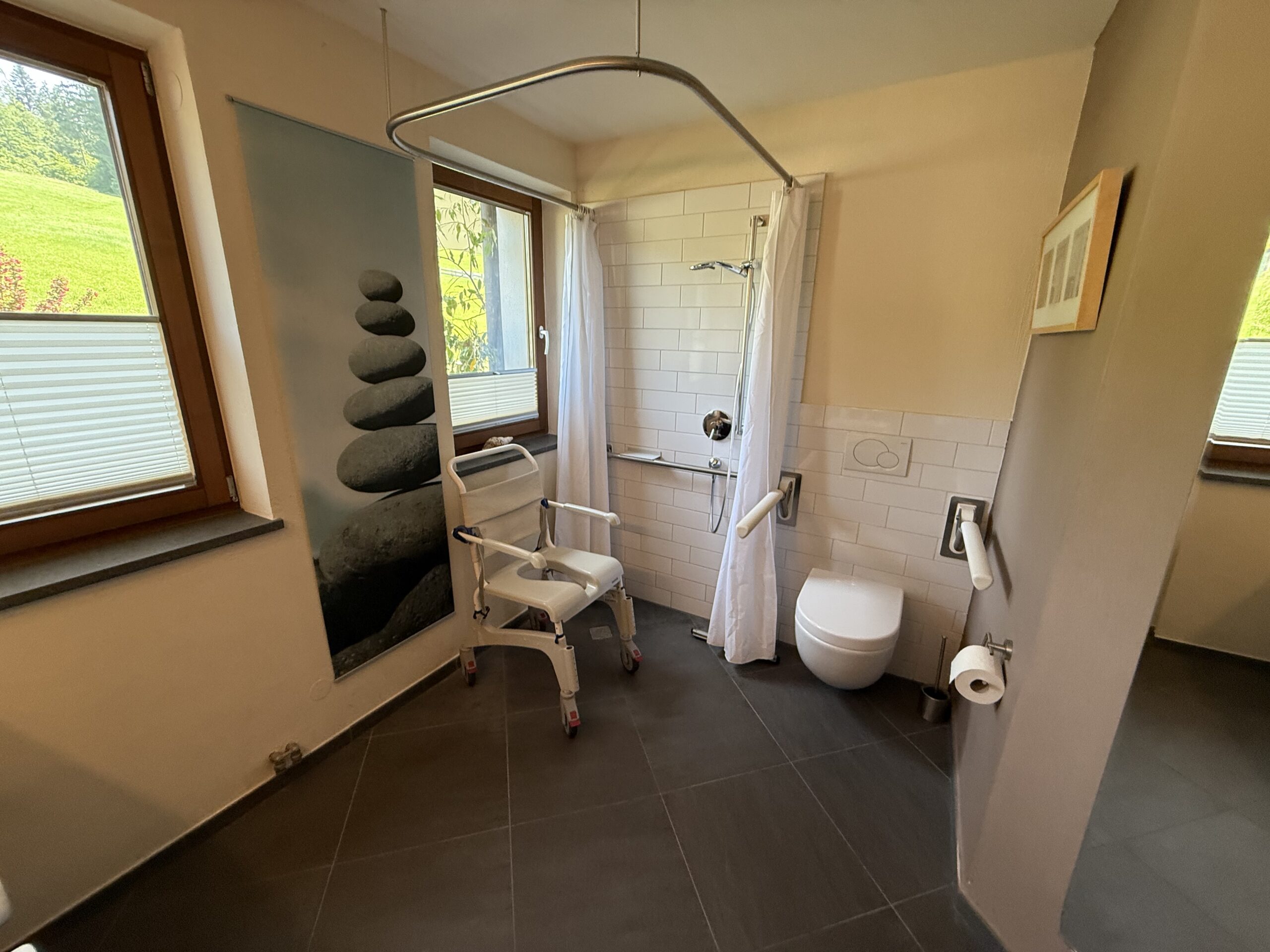 Barrierefreie Ferienwohnung Lichtblick Badezimmer