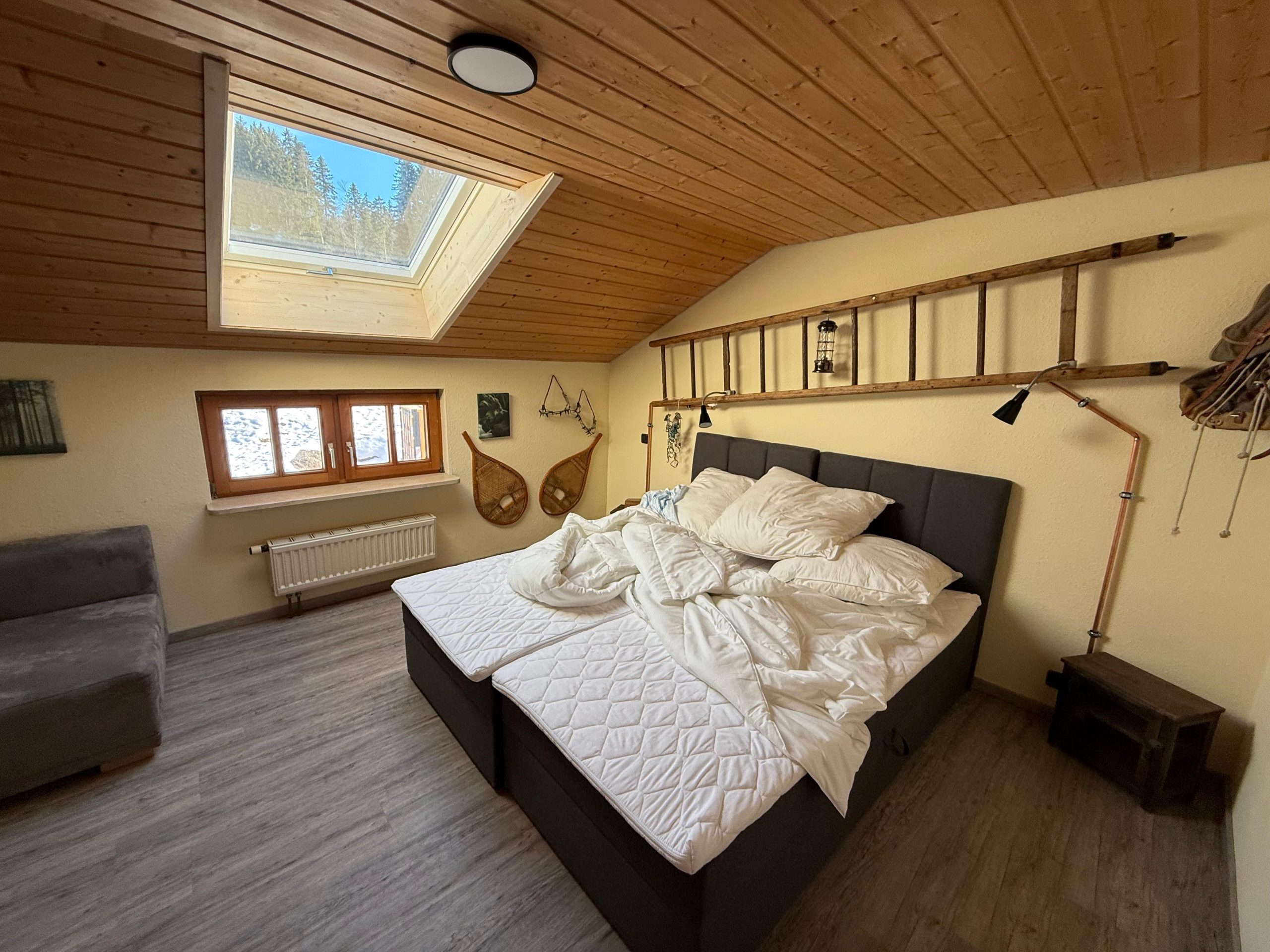 Barrierefreie Ferienwohnung Weitsicht Schlafzimmer