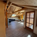 Barrierefreie Ferienwohnung Weitsicht Wohnzimmer und Flur