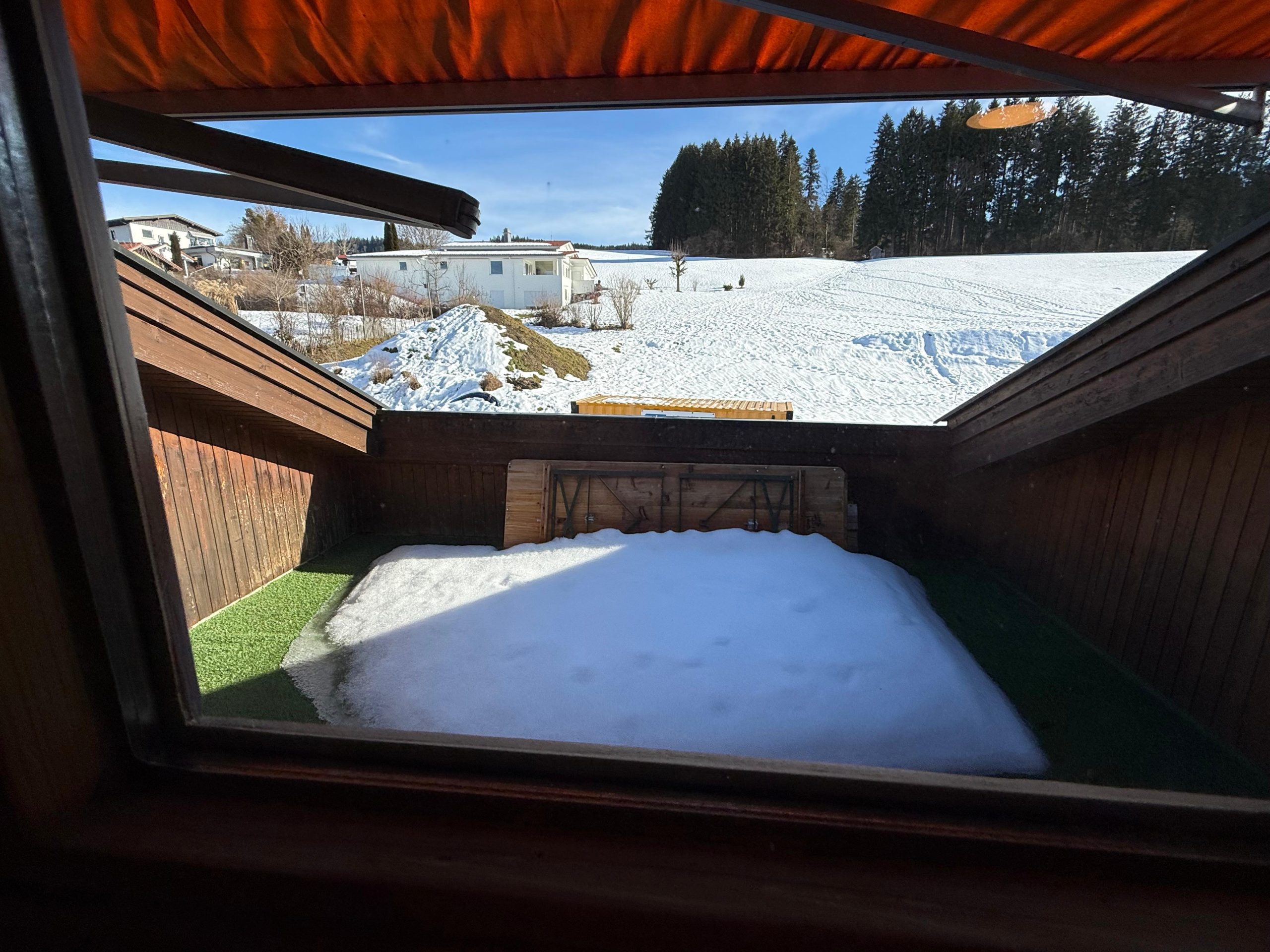Barrierefreie Ferienwohnung Weitsicht Ausblick Logia