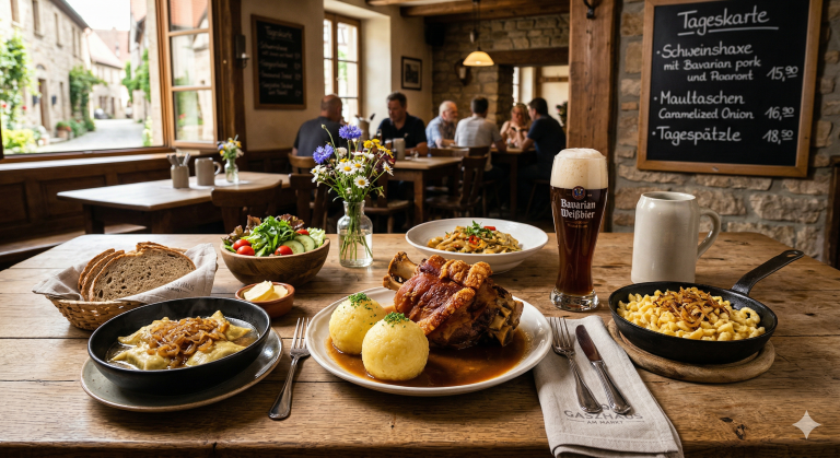 Regionale Kulinarik in der barrierefreien Ferienwohnung