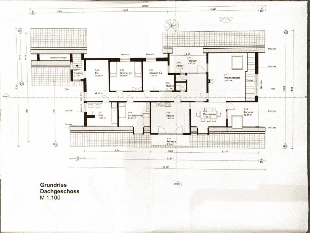 Grundriss Premiumwohnung Weitsicht